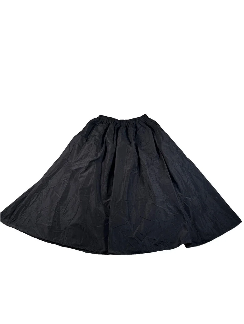 H&M Women's Size 8 Black Double Lined Skirt Pre Owned